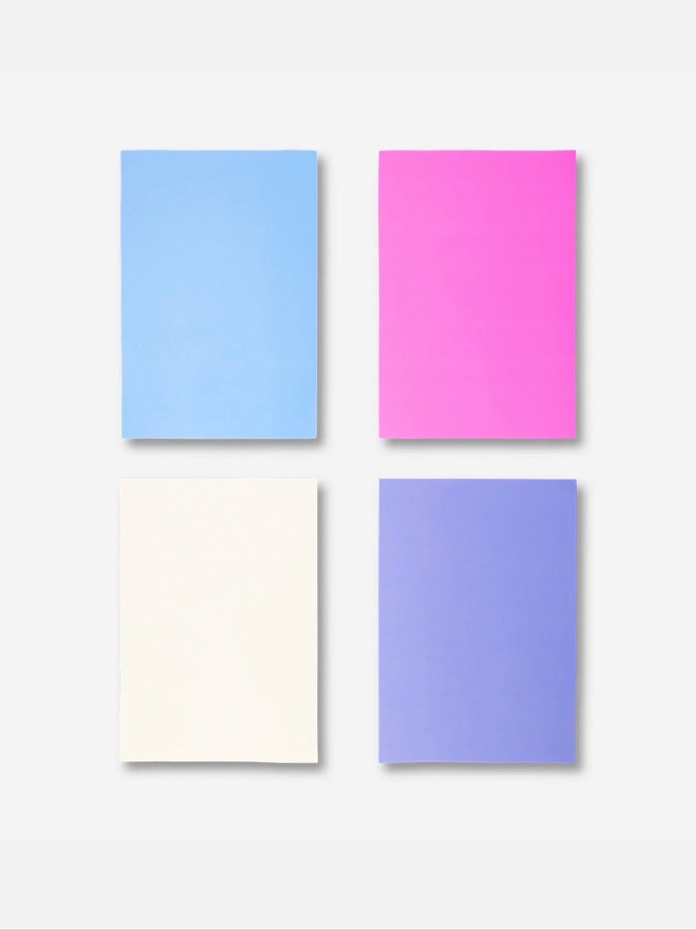 Flying Tiger Copenhagen - New Set of 4 Lined Notebooks